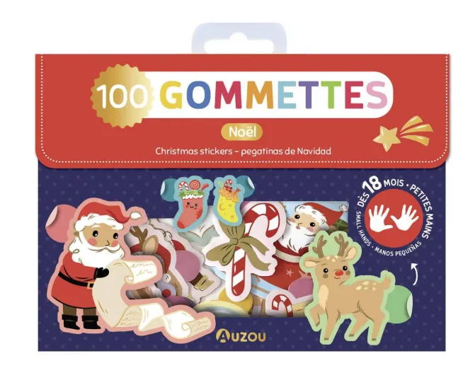 Baby adesivi Natale 18 mesi +