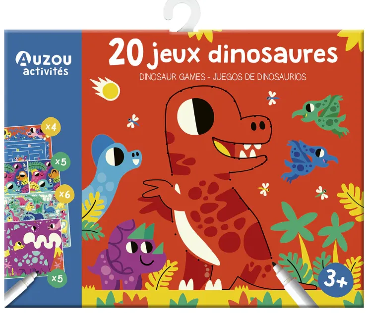 20 Giochi Tascabili Dinosauri