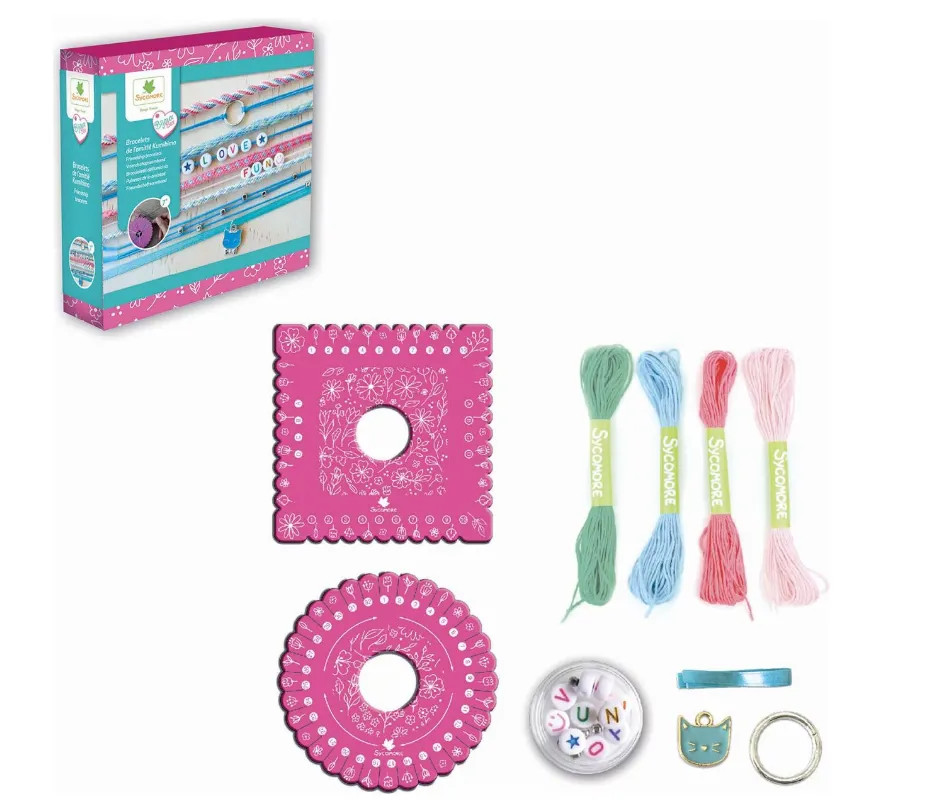 Set creativo - Braccialetti amicizia