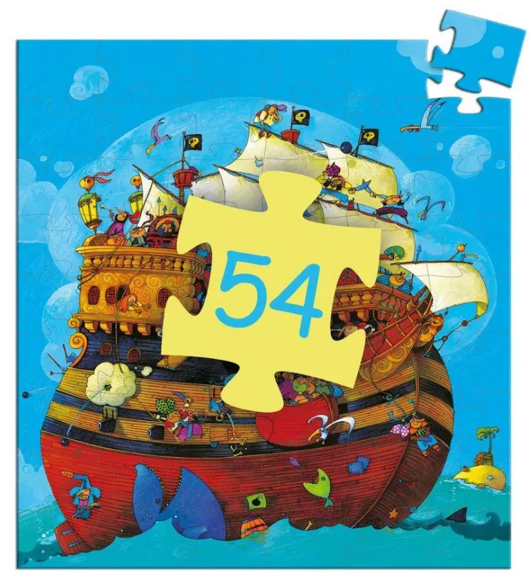 Puzzle Barca di Barbarossa 54pz