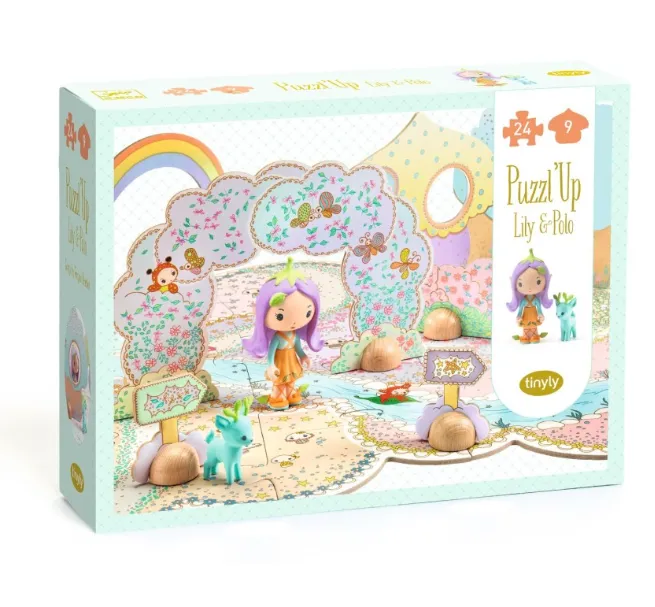 Puzzle Lily e Polo con personaggio Tinyly