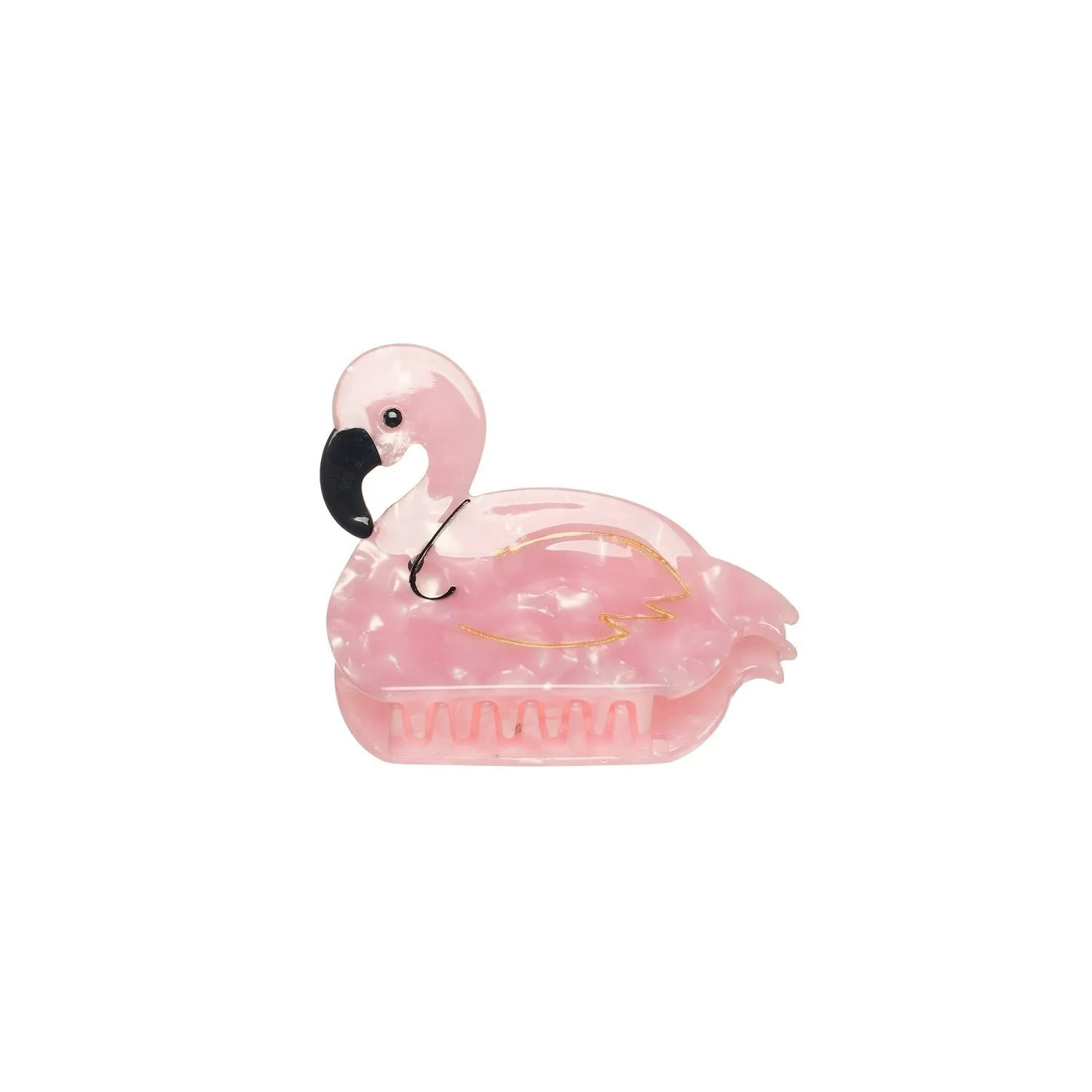 Mollettone Florence Flamingo fenicottero