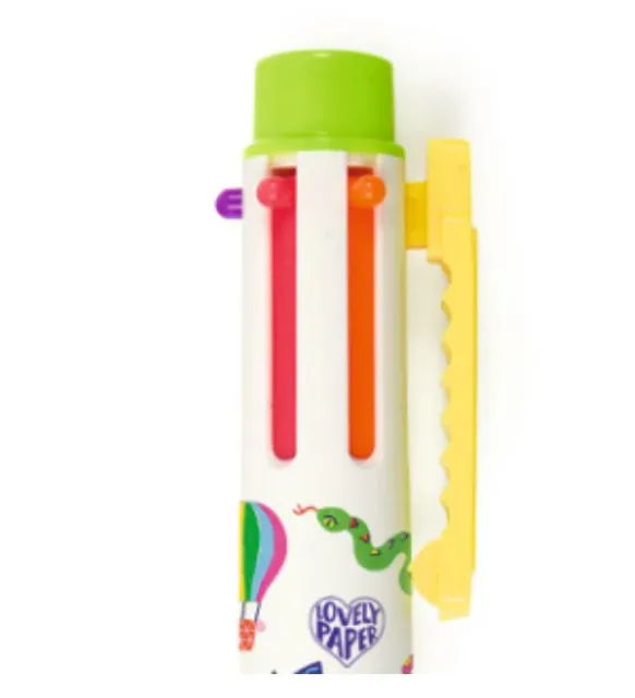 Penna arcobaleno multicolor