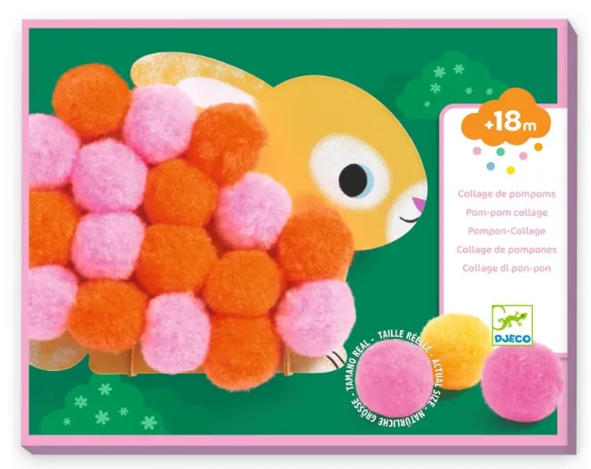Set creativo pompon Animali