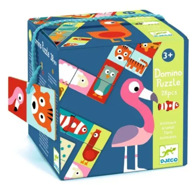 Giochi educativi Domino Animo puzzle
