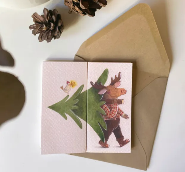 Biglietto auguri speciale ALBERO