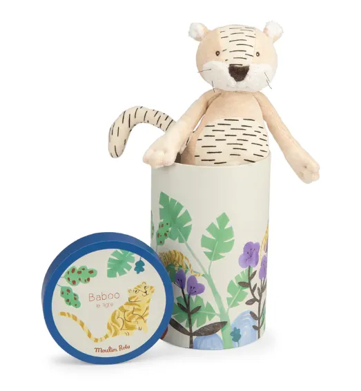 Pupazzo in scatola regalo, Tigre Baboo