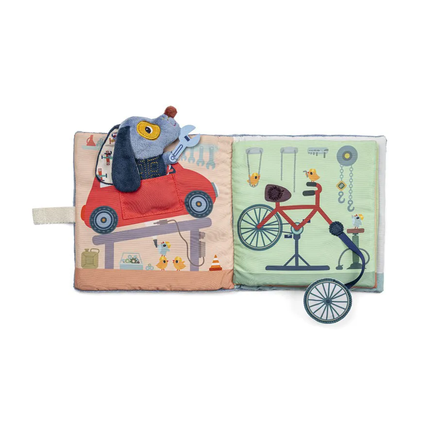 Libro di attività "Il garage di Jules"