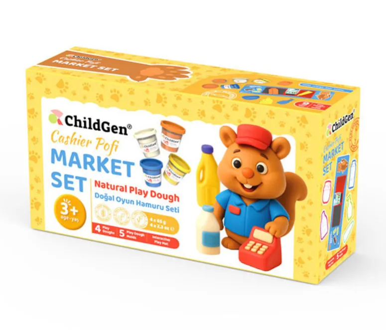 Pasta modellabile Market Set Paw Pals set da 4