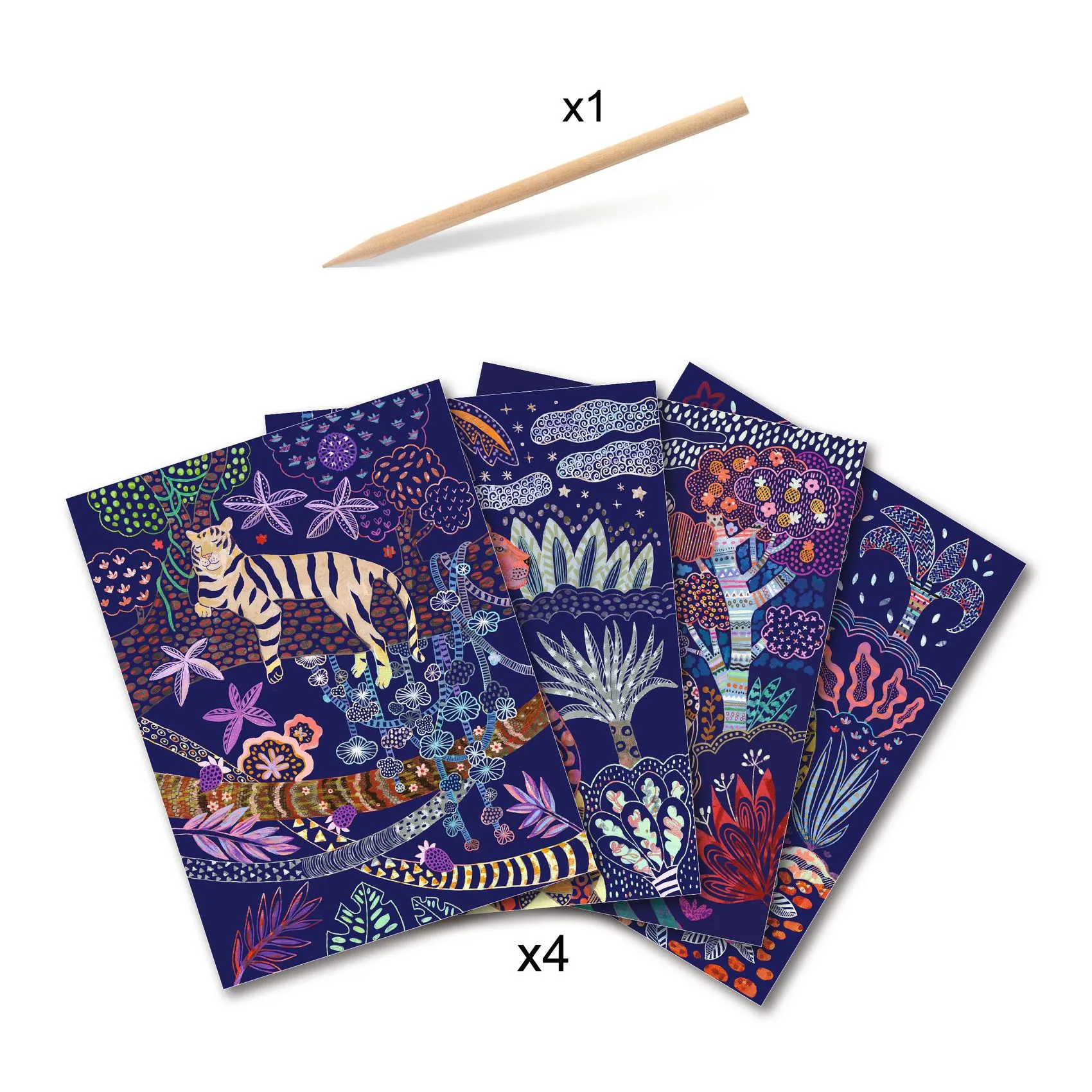 Gioco carte da grattare - Natura rigogliosa