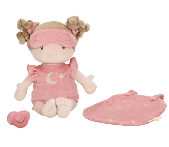 Bambola morbida Rosa e la nanna