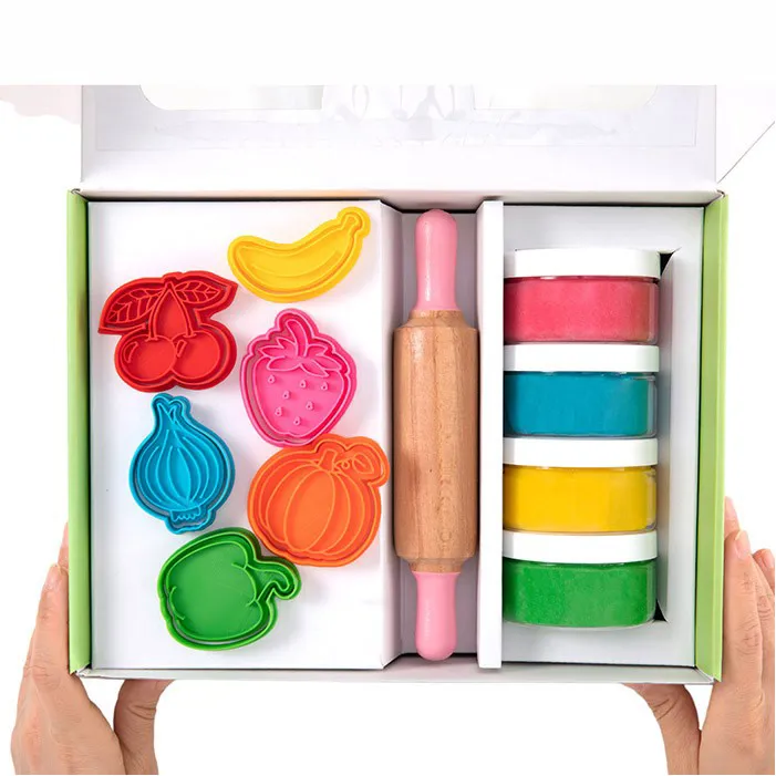 Set pasta modellabile Frutta e Verdura 17 pz