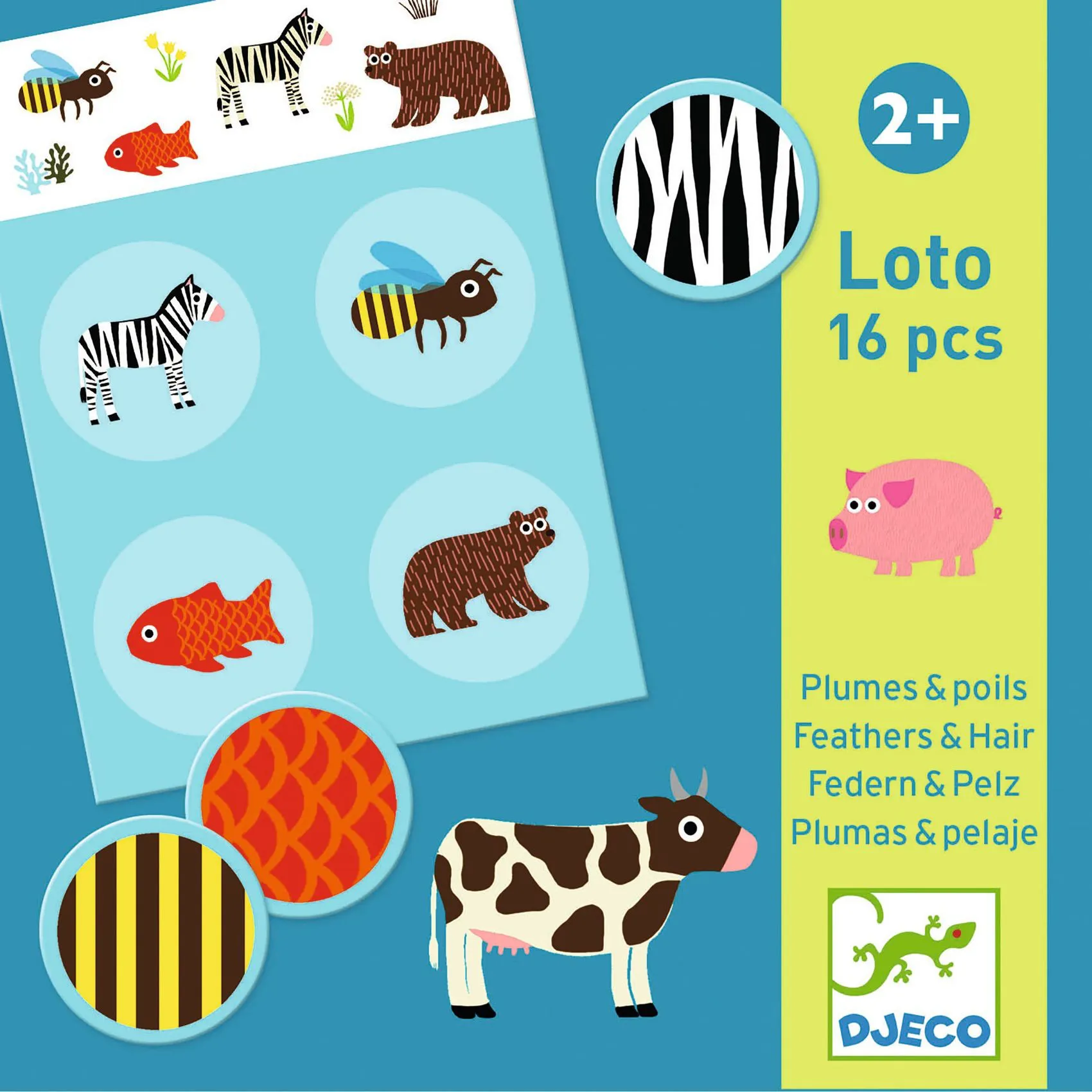 Gioco Lotteria/bingo di piume e pellicce