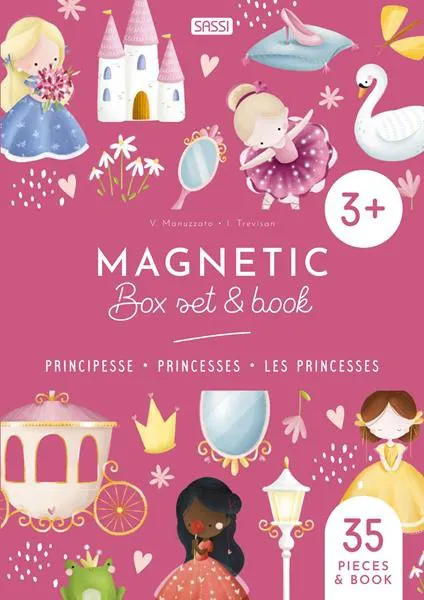 Principesse - Princesses - Les princesses. Magnetic box set