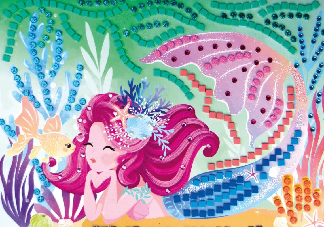 Set Creativo - 5 mosaici Sirene