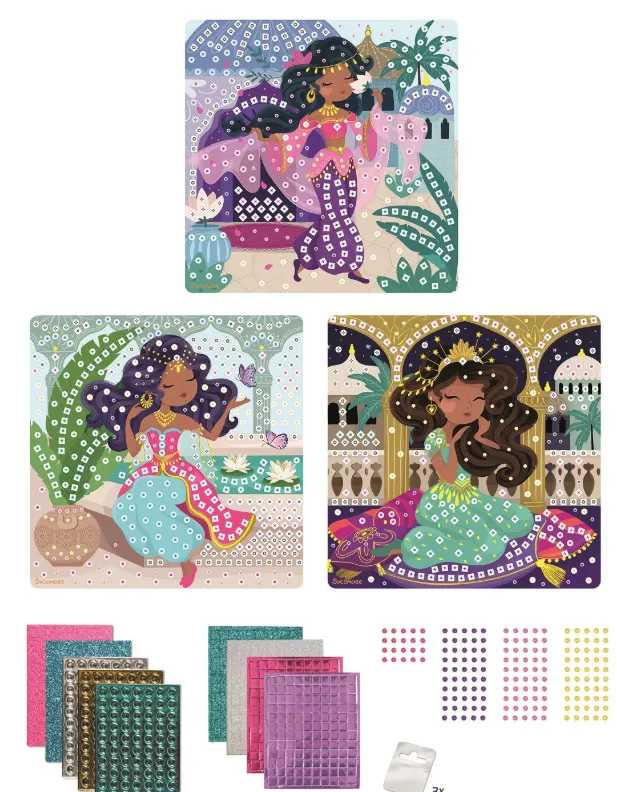 Set Creativo - 3 mosaici Le mille e una notte