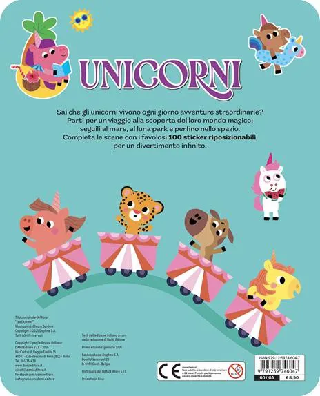 Unicorni. Sticker