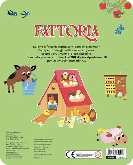Fattoria. Sticker