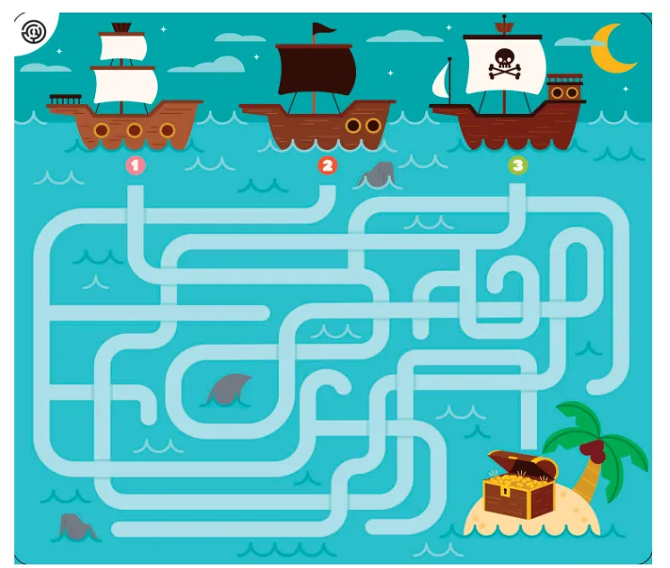 20 Giochi Tascabili Pirati