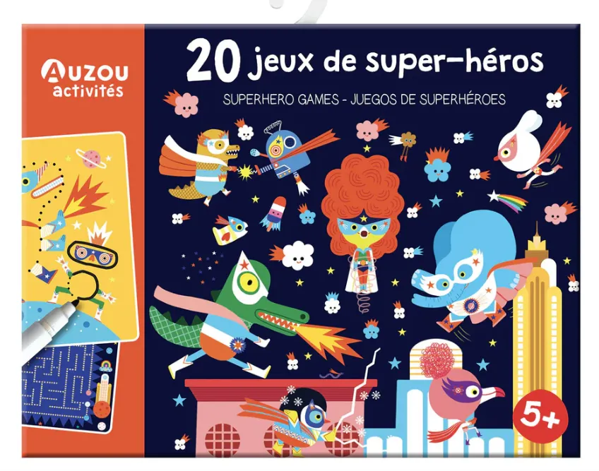 20 Giochi Tascabili Supereroi