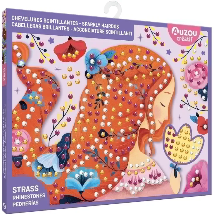 Set creativo Acconciature scintillanti con strass