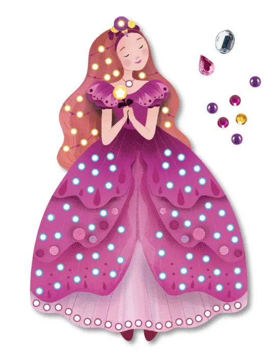 Set creativo Principesse incantate con strass