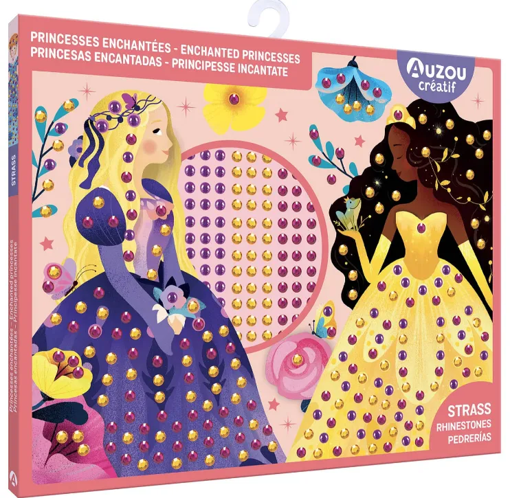 Set creativo Principesse incantate con strass