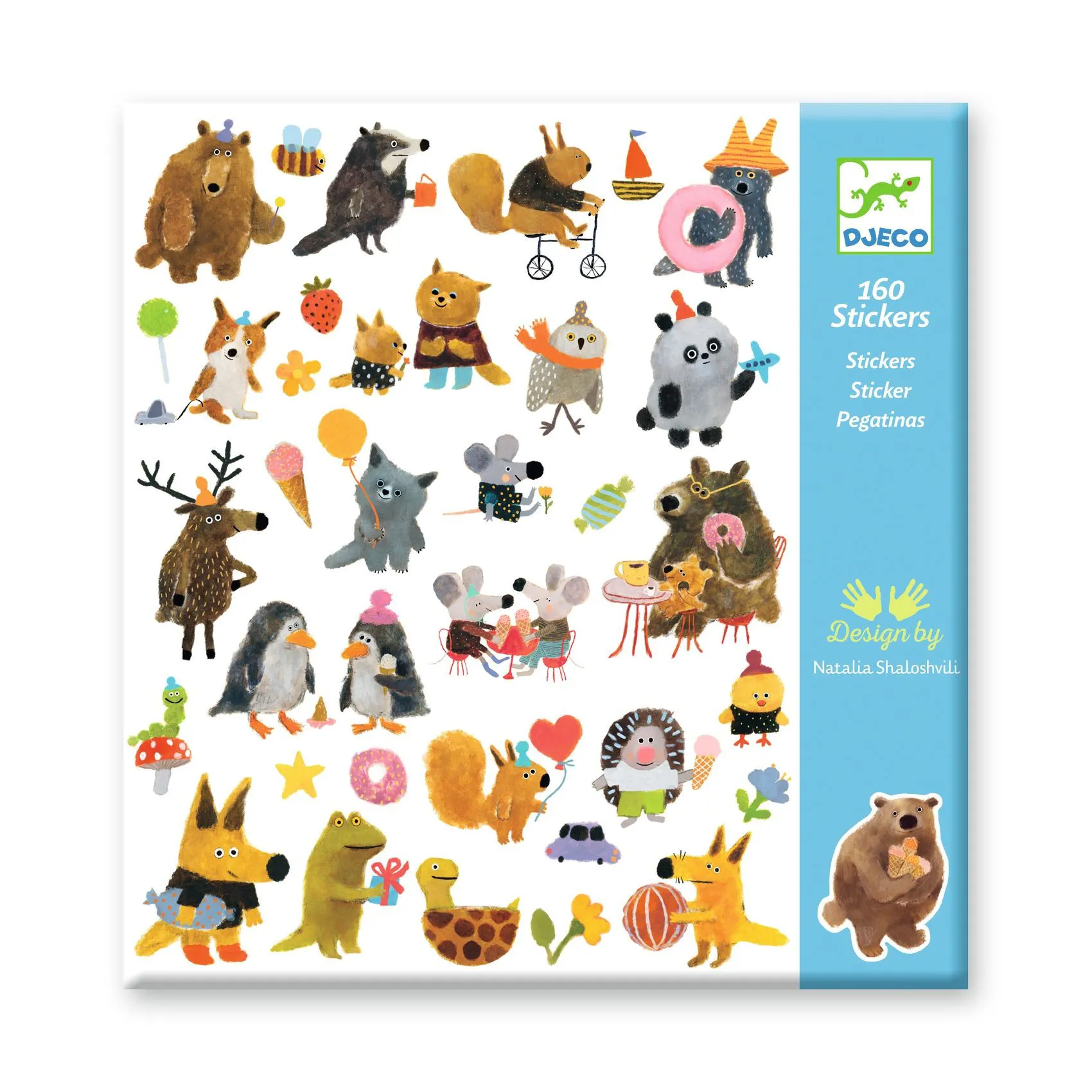 Stickers Animali Fluffy