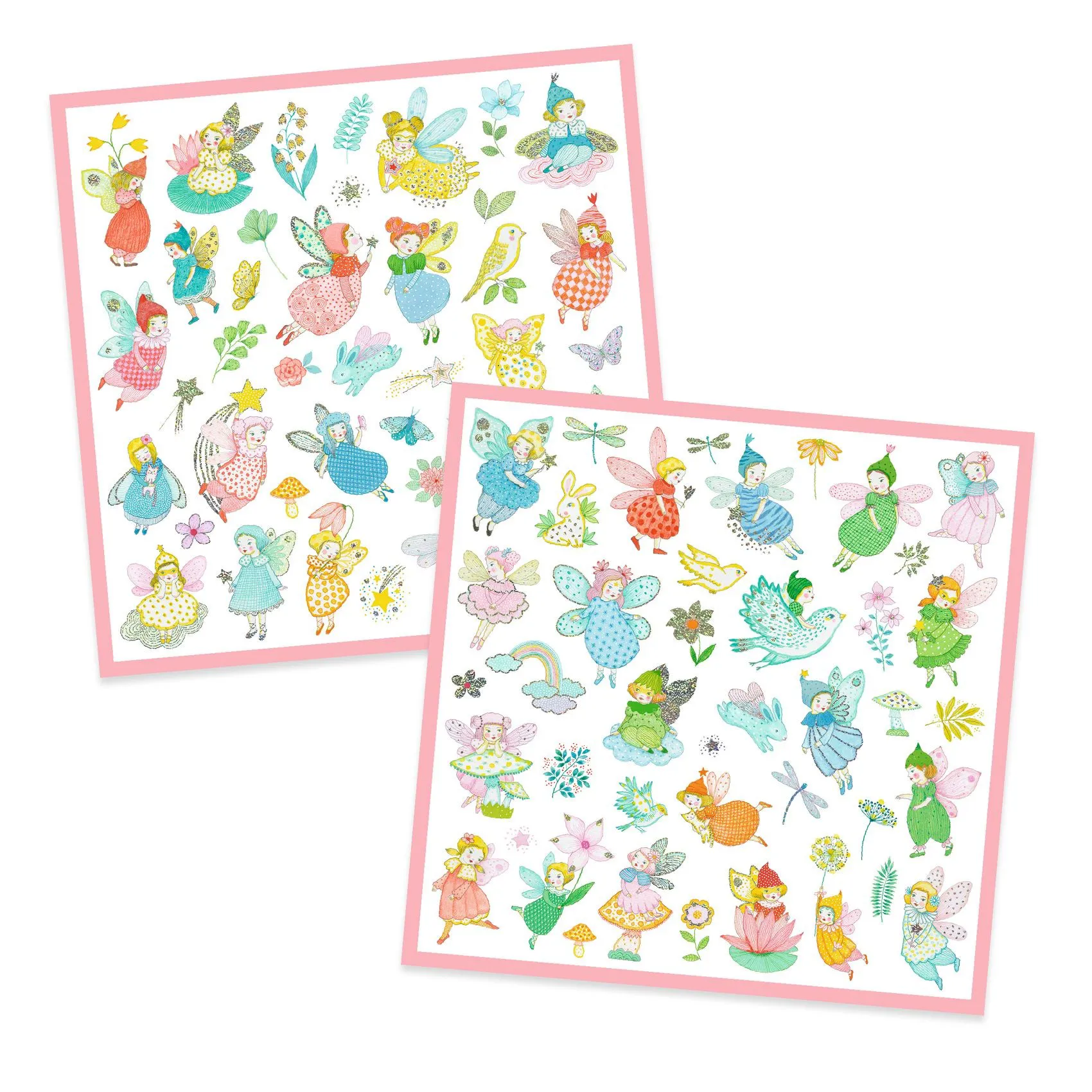 Stickers/adesivi Fate scintillanti