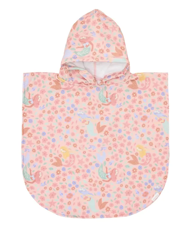 Poncho da spiaggia Sirena da sogno Multicolore