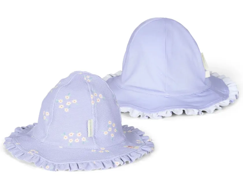 Cappello da sole - Viola - FIORI