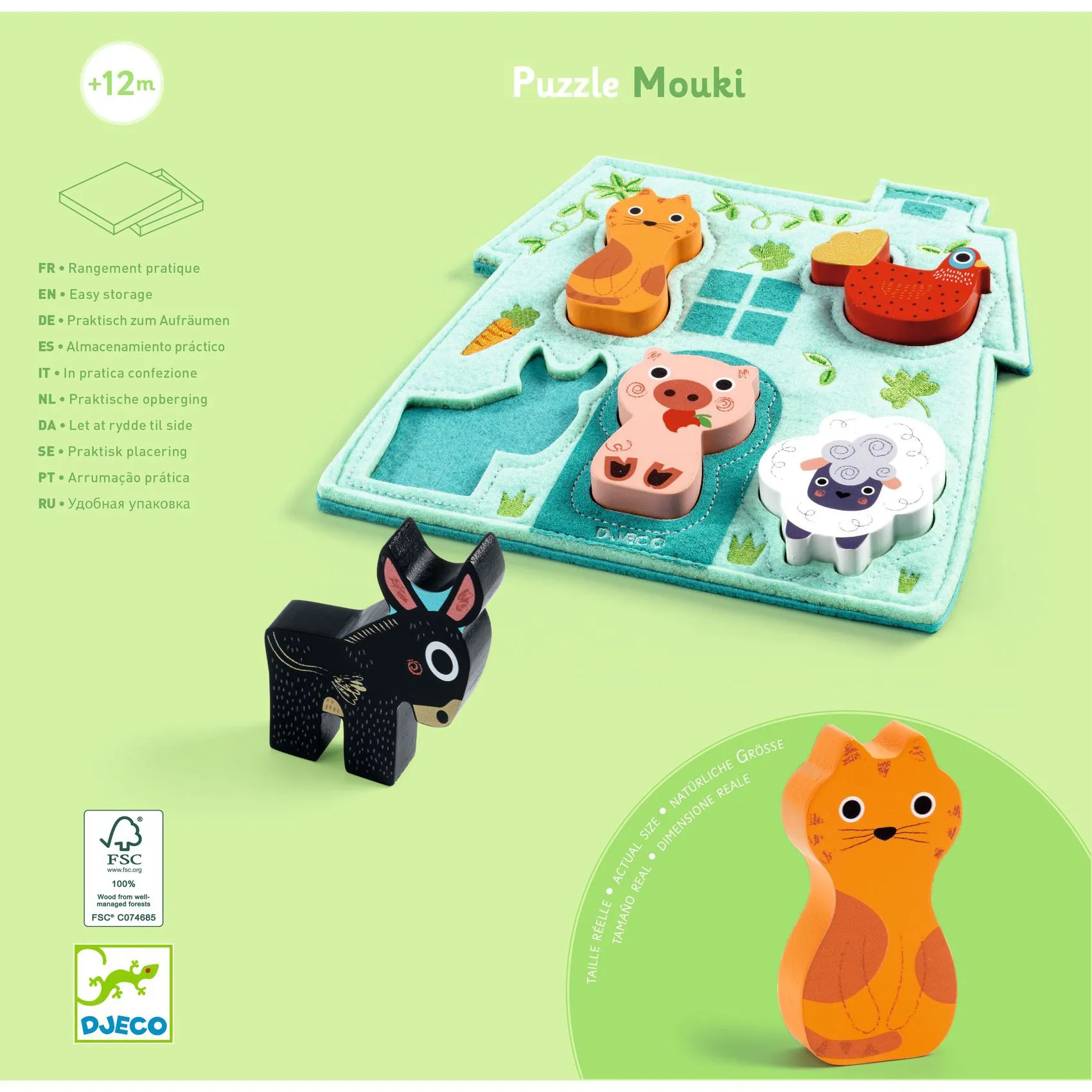 Puzzle ad incastro - Mouki