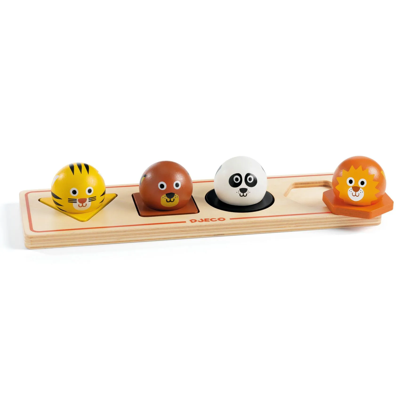 Puzzle ad incastro in legno Ball'n'Co