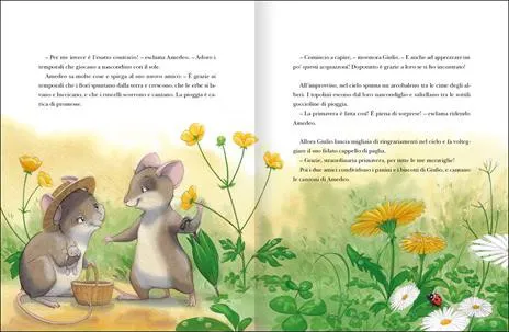 Le belle storie del nonno nella foresta