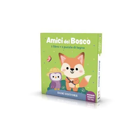 Amici del bosco. Ediz. a colori. Con puzzle in legno