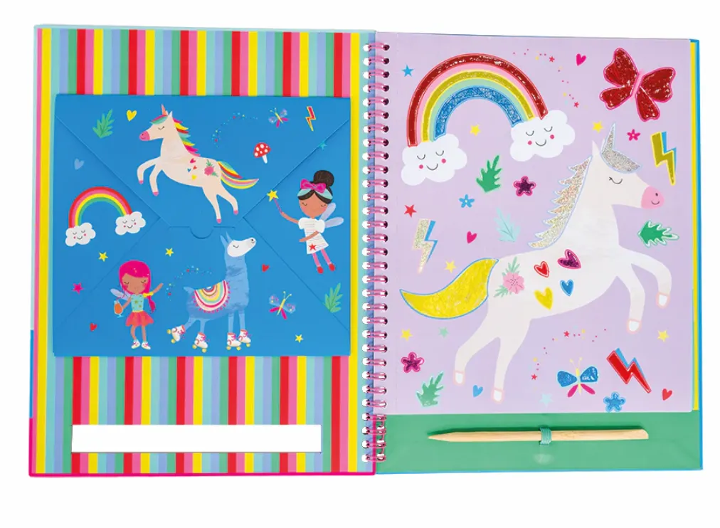 Gioco creativo Foil&Play Fata dell'arcobaleno