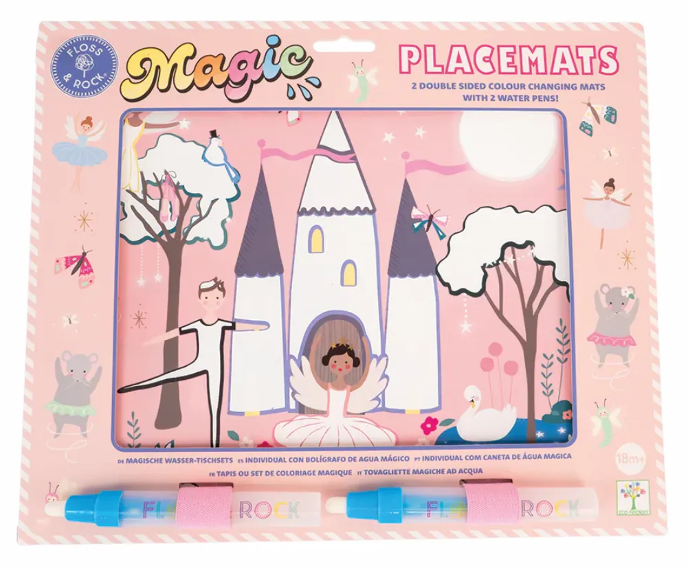 Tovagliette magiche ad acqua - Incantate
