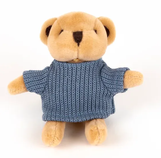 Peluche mini orso Alexis in scatola