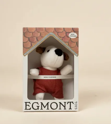 Peluche mini cane Eddie in scatola
