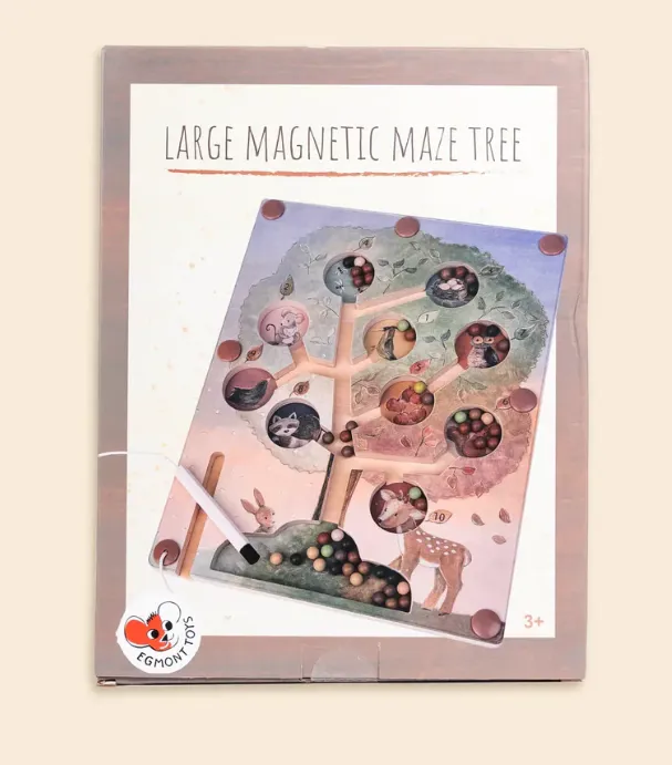 Grande labirinto magnetico di colori ad albero