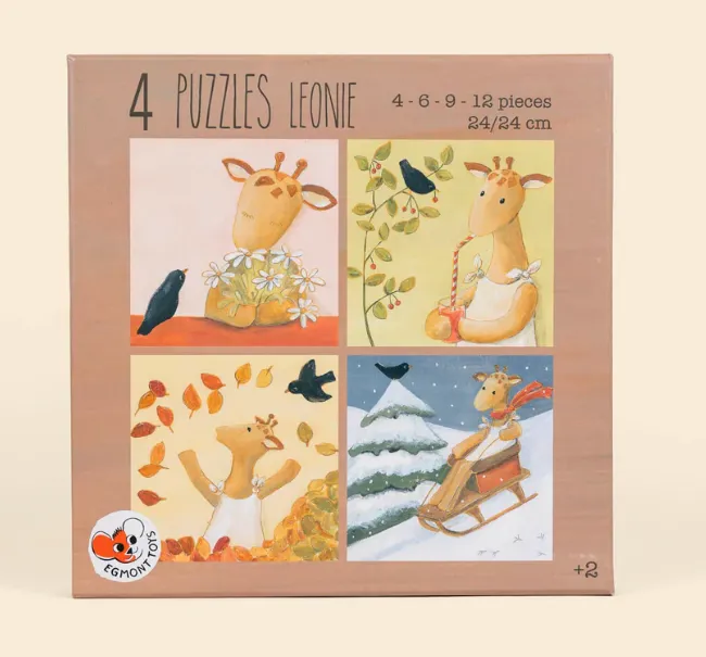 Puzzle progressivo Le stagioni con Leonie