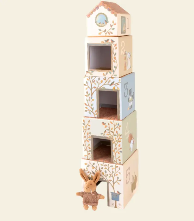 Cubi Casa di Lenny il coniglio (con personaggio)