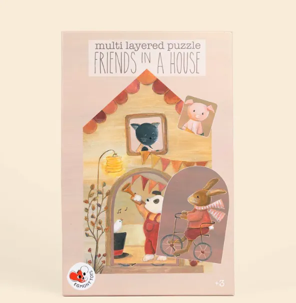 Puzzle multistrato dell'amicizia