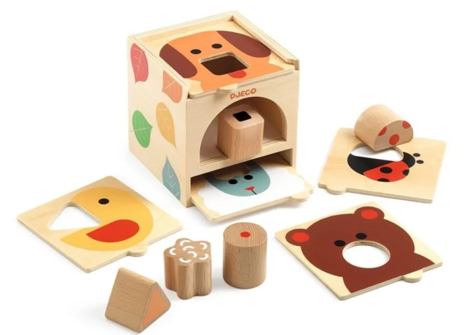 Boxbasic - Gioco in legno ad incastro