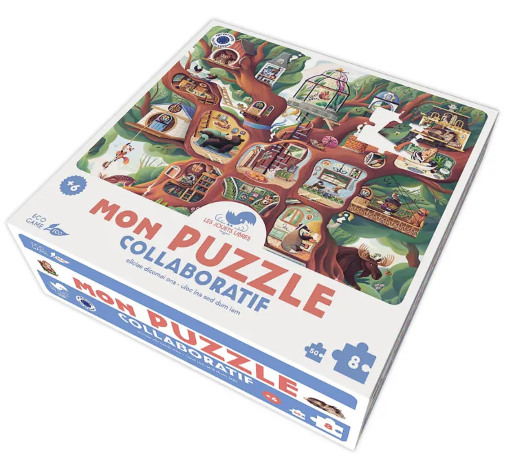Puzzle collaborativo Albero