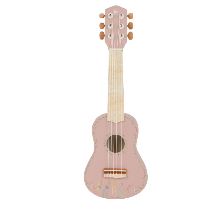 Chitarra in legno - Rosa - Safari Friends