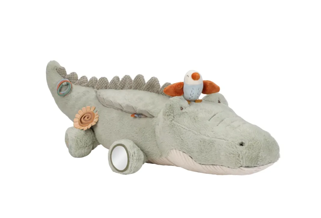 Peluche attività Coccodrillo XL