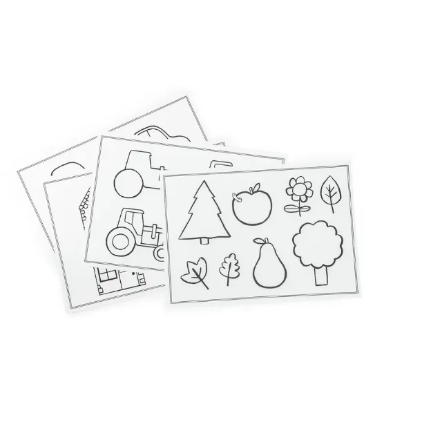 24 Modelli di disegno, Les Popipop (per tavola Kidywolf)