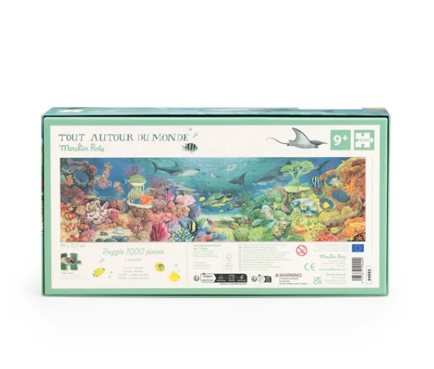 Puzzle della barriera corallina da 1000 pezzi