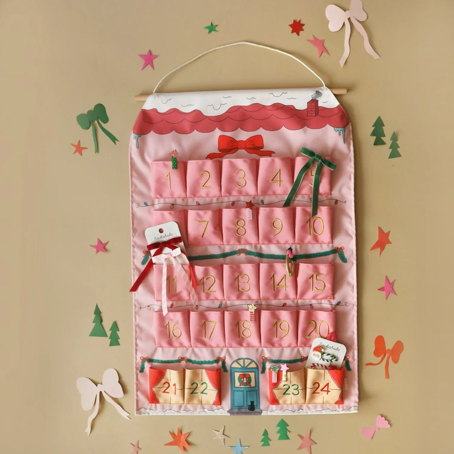 Calendario dell'Avvento - Casa delle bambole